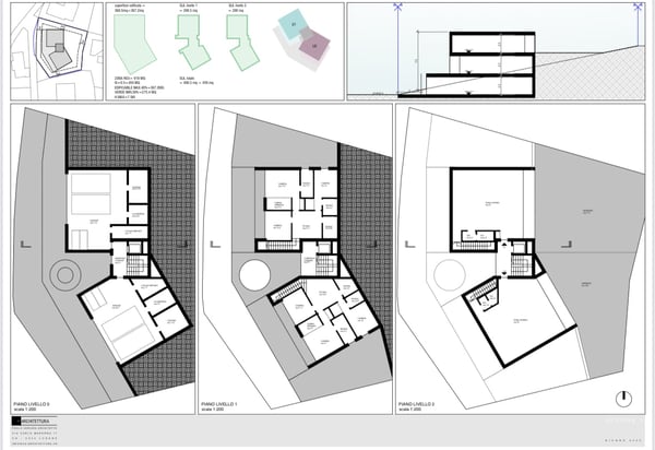 Terreno a Carabbia con vista panoramica per villa o per PPP di due o tre unità 3