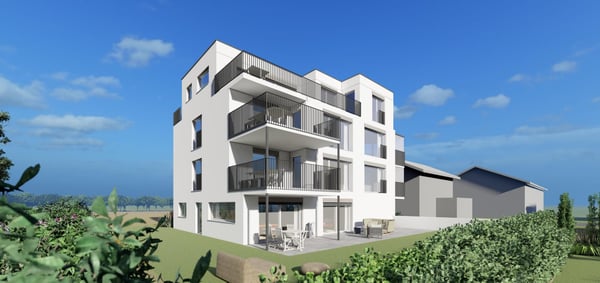 3.5-Zi.-Attika, 44.6 m² Terrasse, Wiesendangen (ZH) - Neubau