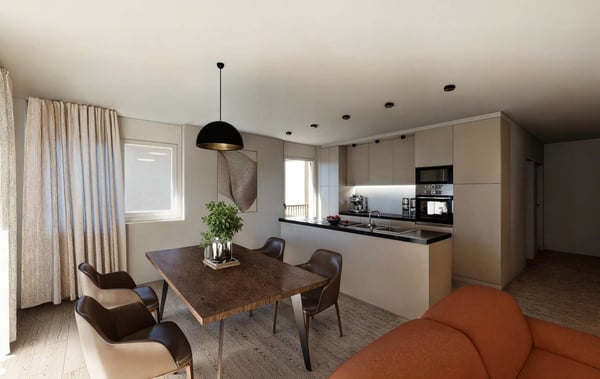 Zwei 5.5-Zimmer-Einfamilienhäuser mit Balkon in Tavanasa kaufen 6
