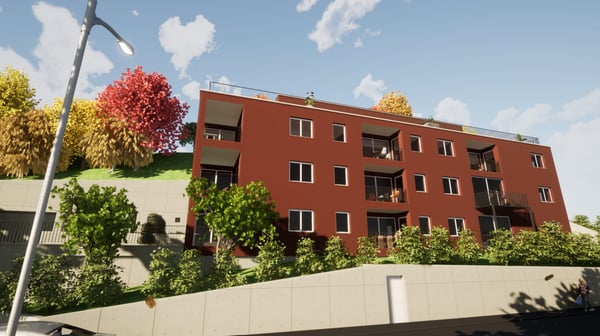 Bewilligtes Neubau-MFH mit 12 Einheiten in Bärau kaufen 4
