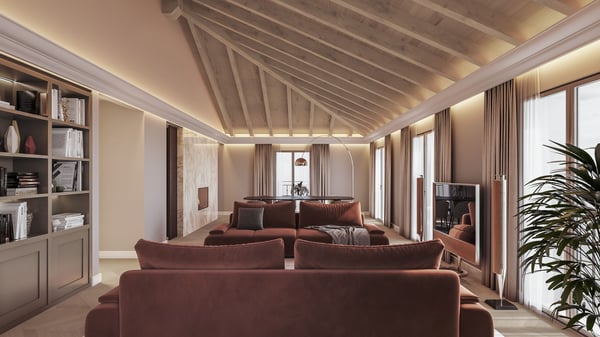 ELEGANTE ATTICO 2.5 LOCALI NEL CUORE DELLA CITTÀ 1