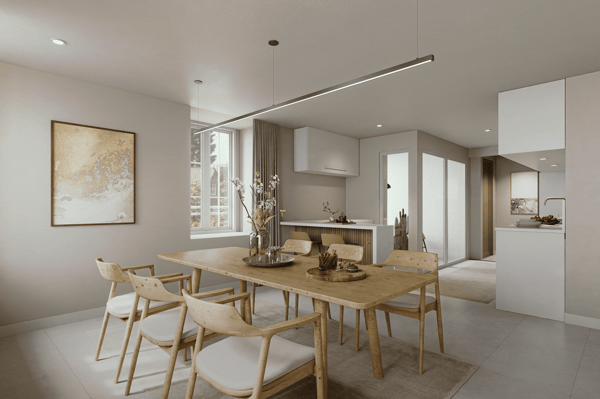 Appartement neuf de 2,5 pièces à Autigny duplex avec une place de parking (LOT 2) 3