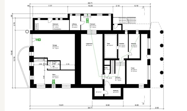 Restaurantfläche zu vermieten Reinach AG 4