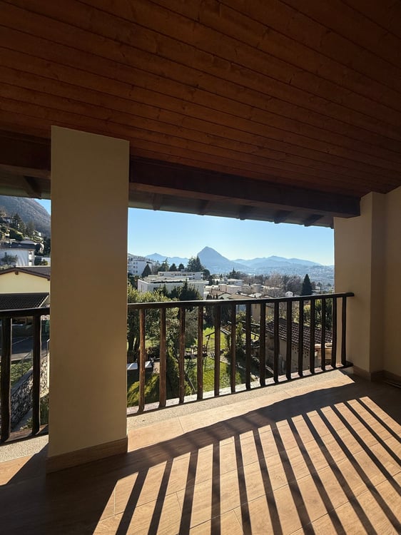 Elegante villa d’epoca rinnovata con vista lago e città – Lugano 17