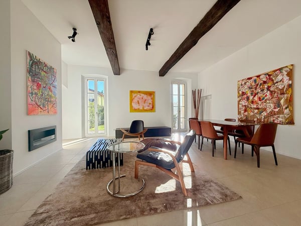 Elegante villa d’epoca rinnovata con vista lago e città – Lugano 2
