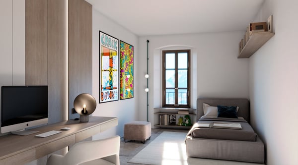 Elegante villa d’epoca rinnovata con vista lago e città – Lugano 5