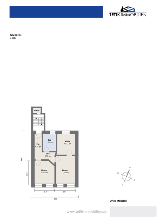 Wohn- und Geschäftshaus, Umnutzung zum Wohnraum möglich. 6