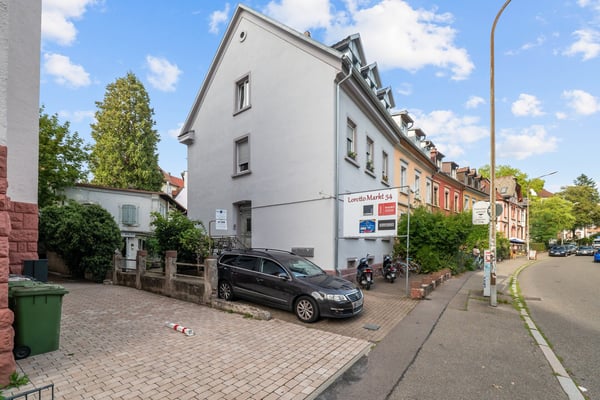 Wiehre Rarität: Wohn & Geschäftshaus mit Gewerbehof,  5 Wohn und 4 Gew 3