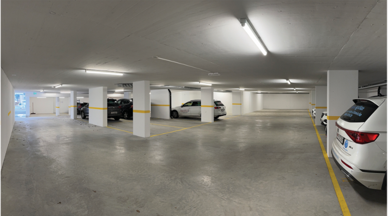Dépôt avec mezzanine