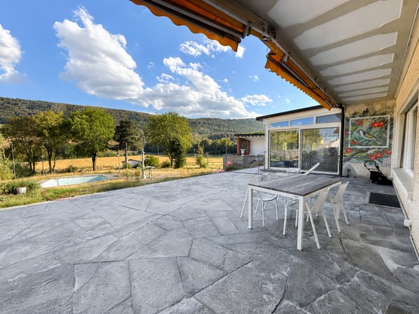 Einzigartige 14-Zimmer-Villa zur möblierten Miete in Metzerlen-Mariastein