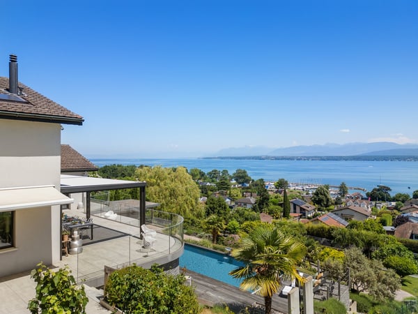 Villa d'exception avec vue spectaculaire sur le Léman 6