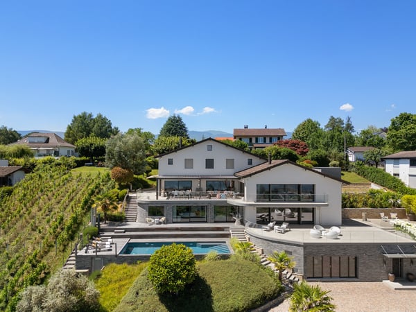 Villa d'exception avec vue spectaculaire sur le Léman 7