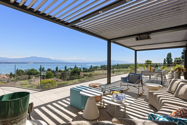 Villa d'exception avec vue spectaculaire sur le Léman 3