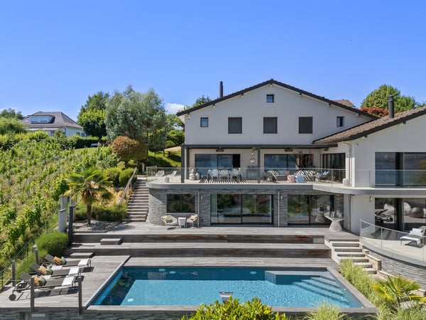 Villa d'exception avec vue spectaculaire sur le Léman 10