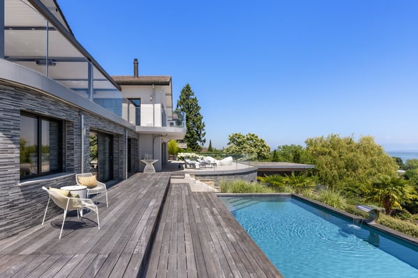Villa d'exception avec vue spectaculaire sur le Léman 5