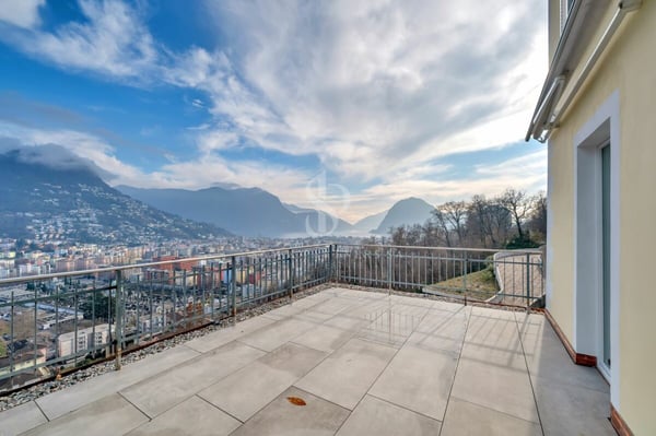 Attico duplex con vista lago 2