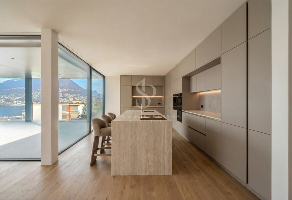 Attico Vista Lago e Città