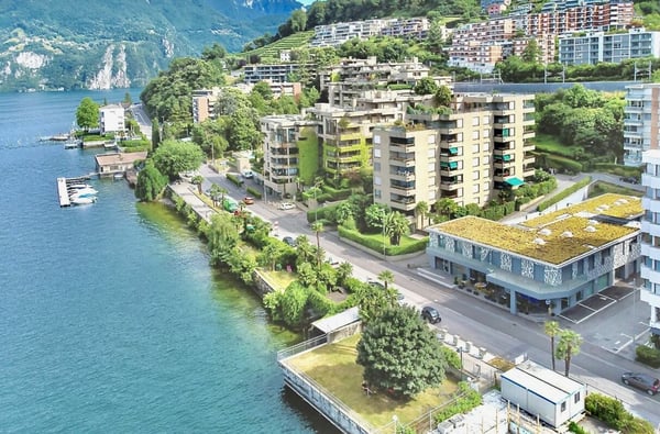 Appartamento con vista lago arredato