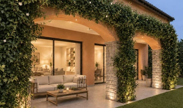 Villa con giardino 2