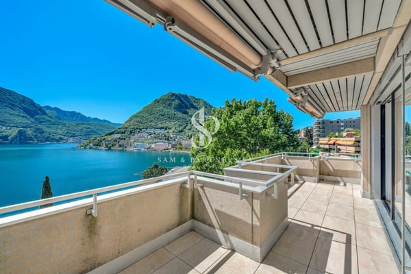 Attico con vista lago 2