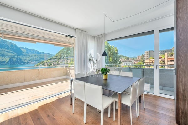 Attico con vista lago 7