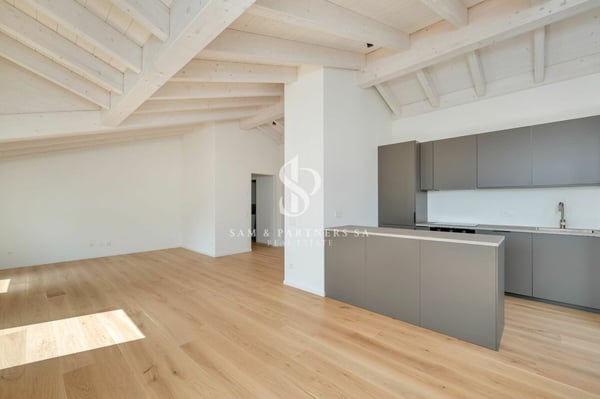 Moderno Attico 2.5 locali con vista lago copia 1