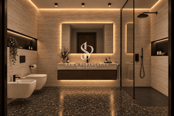 Attico con Rooftop e vista lago 14
