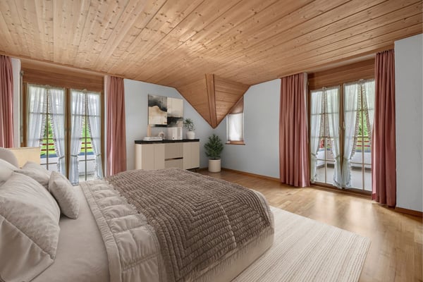 Charmantes Landhaus mit Aussenpool und Autohalle für 4 Personenwagen 5