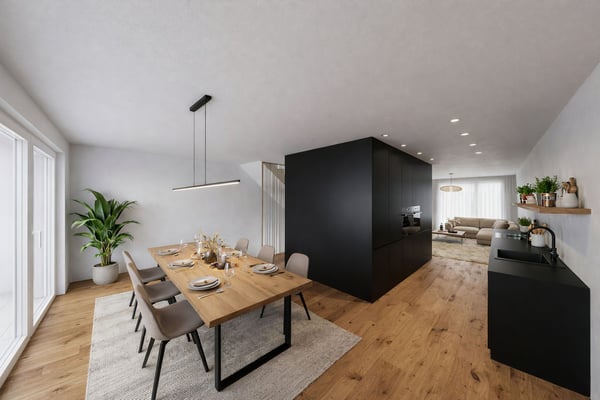 Neubauprojekt «Aurea Quartier» – 5.5-Zimmer-Reihenhaus mit eigenem Garten an sonniger Lage in Au 3