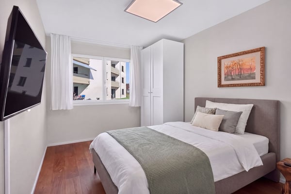 Moderne Erdgeschosswohnung mit privatem Gartenanteil an ruhiger Lage 4