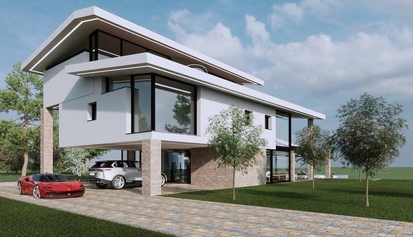 Villa di altissimo design da edificare! 7