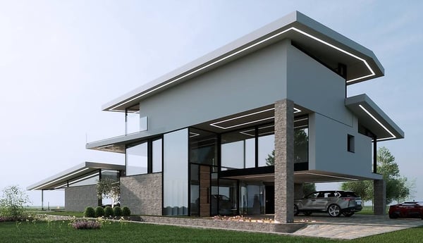 Villa di altissimo design da edificare! 6