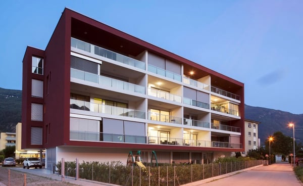 Appartamento moderno di 3 locali con balcone a Bellinzona 1