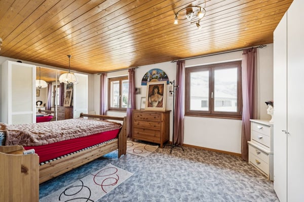 Maison Chaleureuse avec vue dégagée sur les montagnes à Enney 7