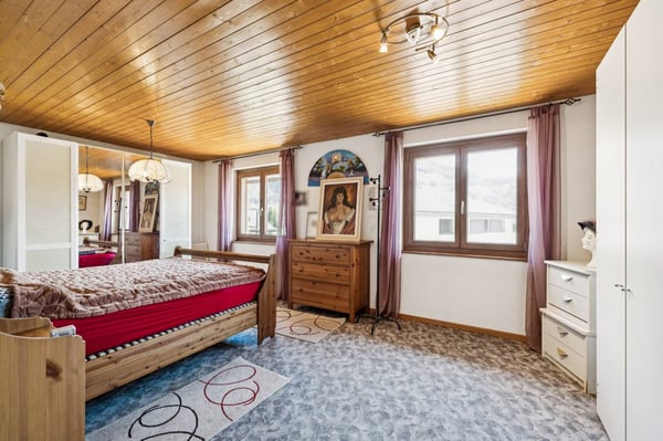 Maison Chaleureuse avec vue dégagée sur les montagnes à Enney 7