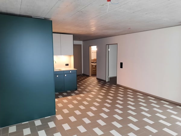 Stilvolle 2.5-Zimmerwohnung mitten im dynamischen Quartier amRietpark 3