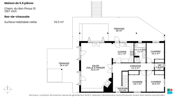 Magnifique maison de 5.5 pièces à Vich 9
