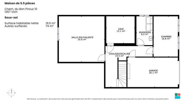 Magnifique maison de 5.5 pièces à Vich 11