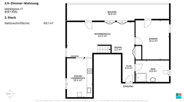 Helle 2.5-Zimmer-Wohnung mit Galerie in Rafz 9