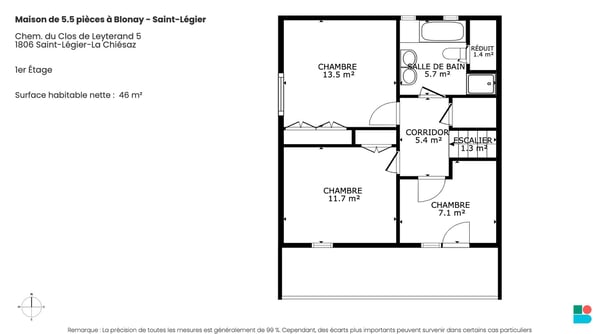 Maison de 5.5 pièces avec terrain et réserve de bâtir à Saint-Légier 10