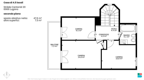 Casa di 4.5 locali a Villa Luganese 11