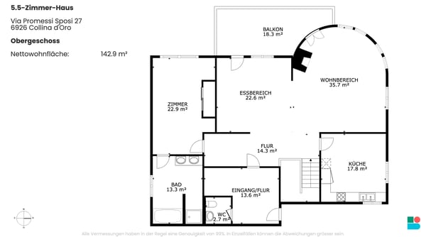 Splendida casa di vacanza con 5.5 locali a Collina d'Oro 10