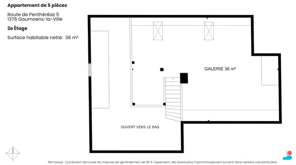 Magnifique appartement de 5 pièces en attique à Goumoens-la-Ville 10