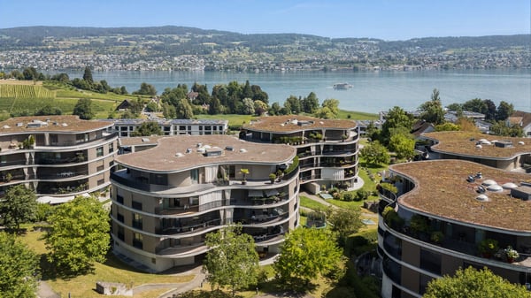 Moderne 4.5-Zimmer-Wohnung mit Seesicht in Au ZH 1
