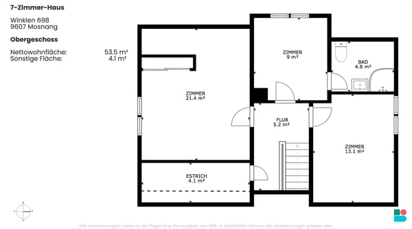 Charmantes 6.5-Zimmer-Haus für Familien und Naturliebhaber in Mosnang 10