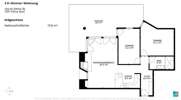 Sonnige 4.5-Zimmer-Gartenwohnung mit grosser Terrasse am Sonnenhang... 9