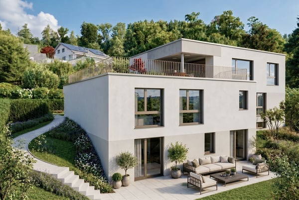 Exklusives neues 6.5-Zimmer-Einfamilienhaus an bester Hanglage in Widen
