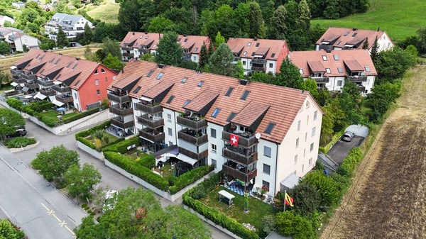 Grosszügige 5.5-Zimmer-Dachmaisonette unter CHF 1 Mio. in naturnaher L 9