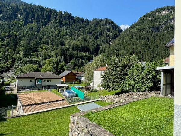 Vivere davanti alla cascata della Piumogna: casa unica a Faido 2