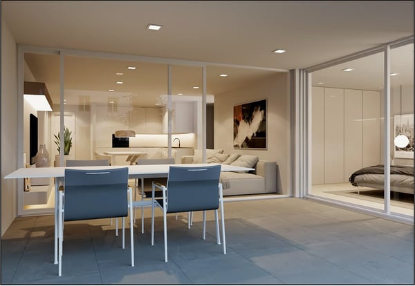 Moderne 3-Zimmer-Neubauwohnung mit Balkon in Rivera 2